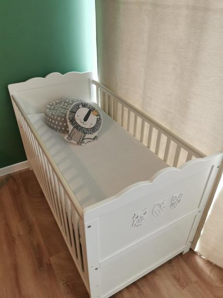 Klups marsell 140x70 white detská postieľka, šírka (cm): 70,dĺžka (cm): 140