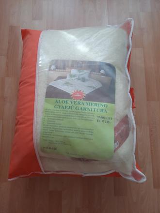 Paplón + 2vankúše z ovčej vlny, šírka (cm): 140,dĺžka (cm): 200