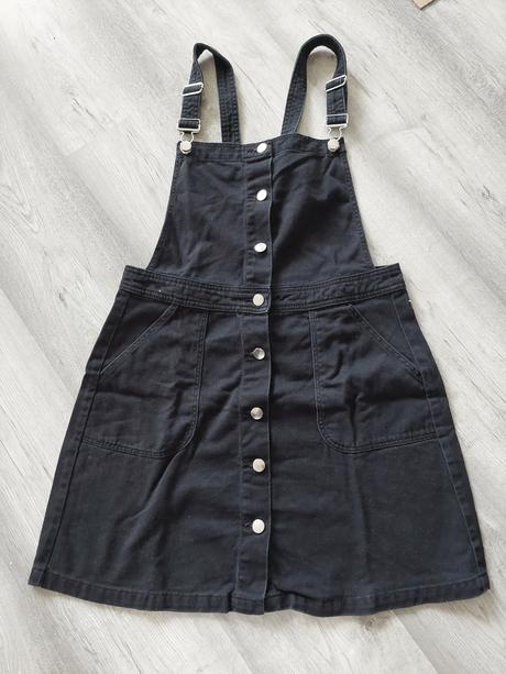 Riflove šaty/sukňa veľ.m /l, h&m,m