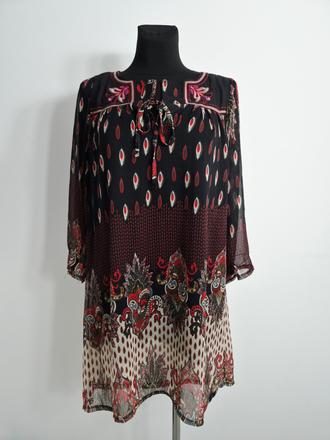 Boho tunikové šaty cayana paris, xs