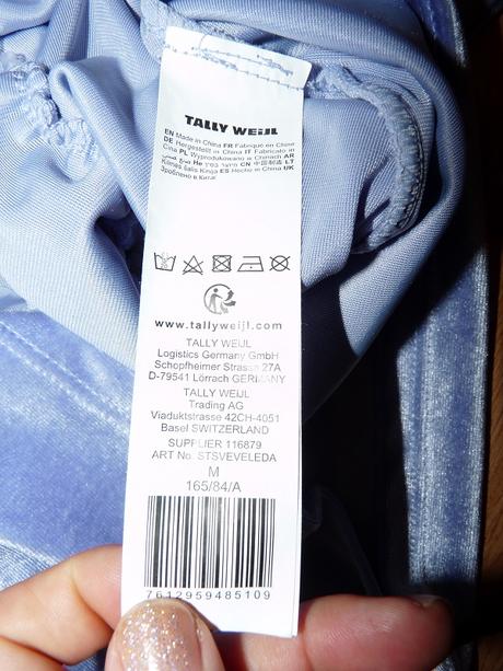 Elastický zamat, tally weijl,m