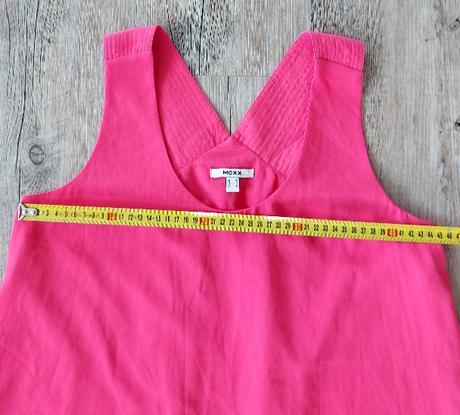 Rúžové šaty a-čkového strihu, mexx,36