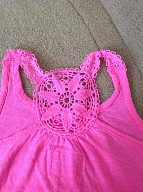 Neónové tielko, h&m,86