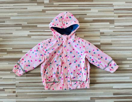 Nepremokavá bunda pršiplášť s kapucňou, 98