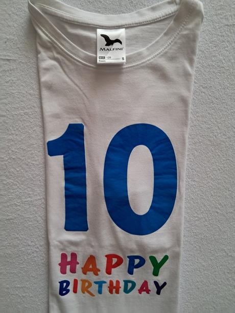 Narodeninové tričko, s