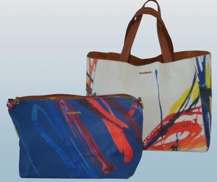 Desigual kabelka 2 v 1 acid ink cuenca, desigual