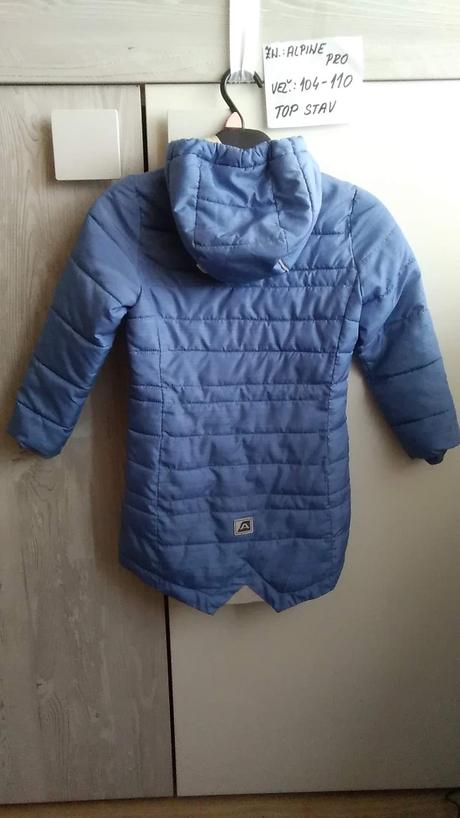 Zimný kabátik zn.alpine pro,veľ.104-110, alpine pro,104
