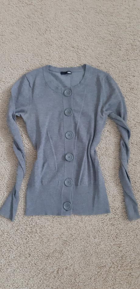 Tmavošedý sveter h&m, h&m,xs