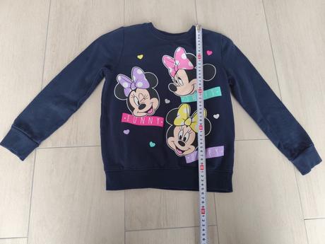 Predám dievčenskú mikinu, disney,128