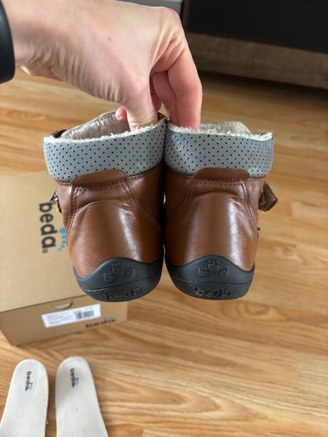 Zimné topánky barefoot, beda,29