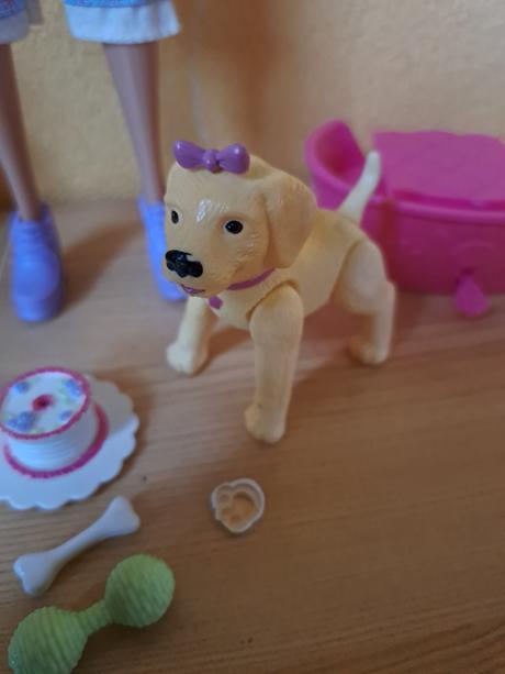 Barbie happy family midge and nikki 1st birthday, 