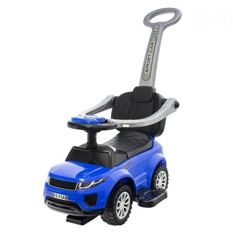 Euro baby odrážadlo auto 3v1, blue, 
