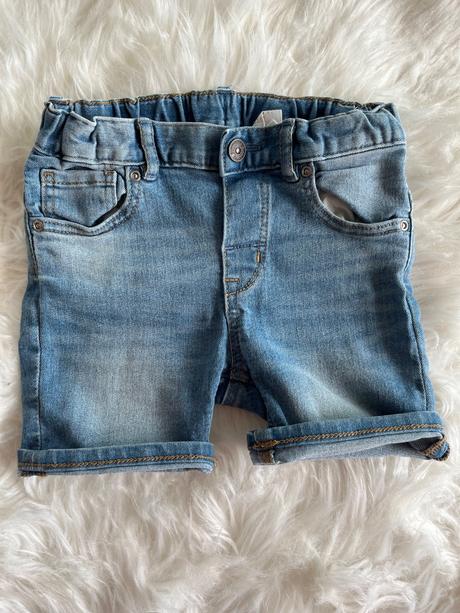 Rifľové šortky (86), h&m,86
