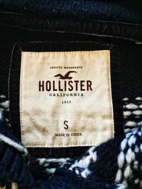Damsky skrateny svetrik hollister, hollister,s