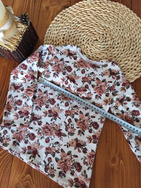 Tričko s mašľou handmade 110-116, 110