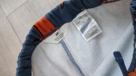 Zateplené tepláky, h&m,140