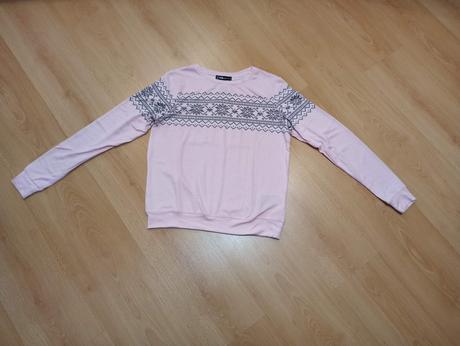 Svetlo ružové tričko/sveter vel.m, new yorker,m