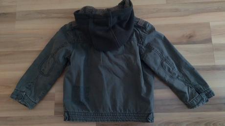 Zelená prechodná bundička na donosenie, 5-6r., palomino,116