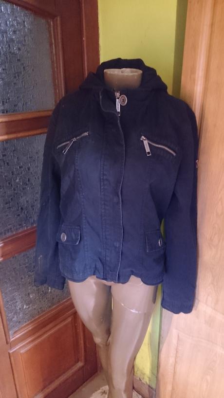 Dámska rifľová bunda, 42