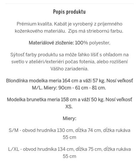 Čierna zateplená prechodná bunda, m