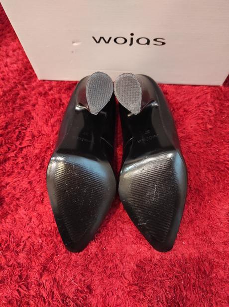 Luxusné kožené lodičky, wojas,37