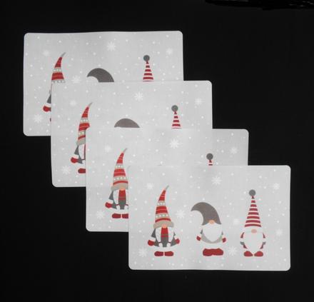 Vianočné prestieranie 4 ks, 