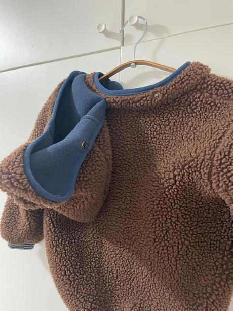 Finkid teddy mikina/bunda, 92