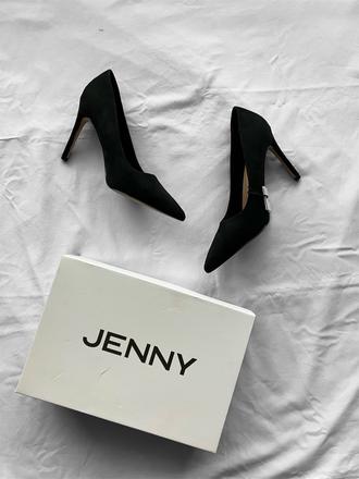 Dámske čierne klasické lodičky jenny fairy, 39