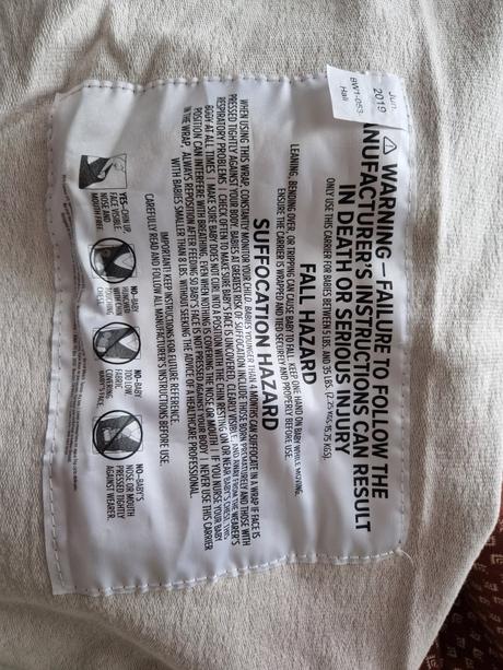 Šatka na nosenie detí boba, boba