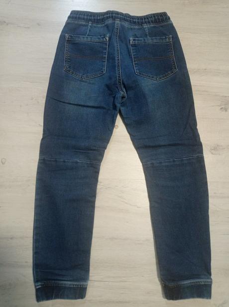 Mäkké elastické rifle v top stave, denim co,152