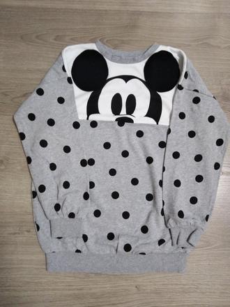 Bavlnená predĺžená mikina benetton, benetton,152