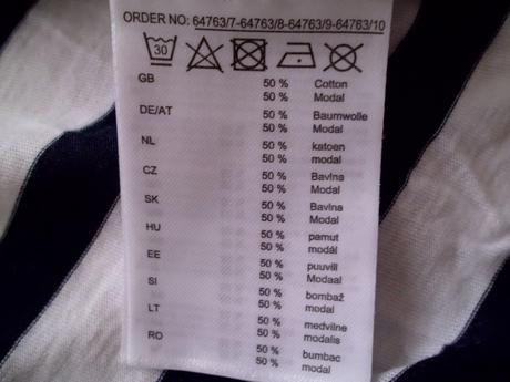 Pásik tričká, f&f,m