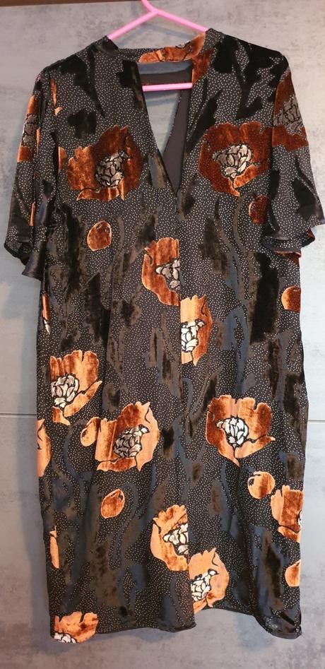 Šaty s vypaľovanými kvetmi, next,40 / l