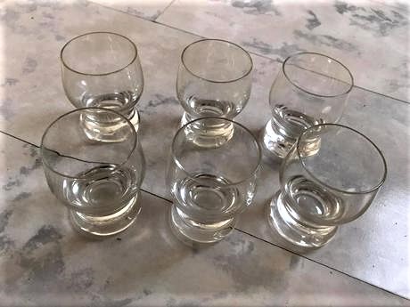 Štamperlíky /sada 6 ks,