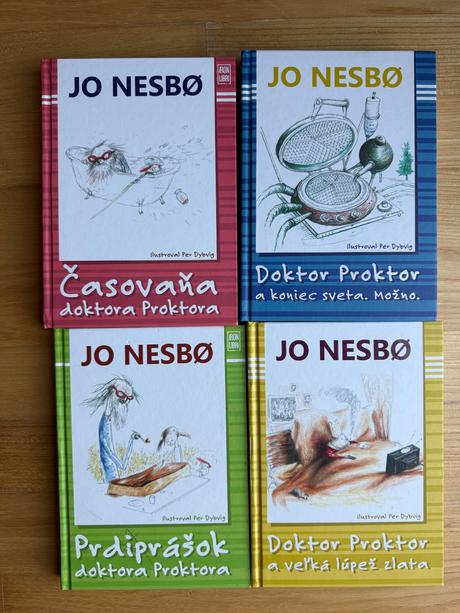 Jo nesbo - dr. proktor 4 diely, 