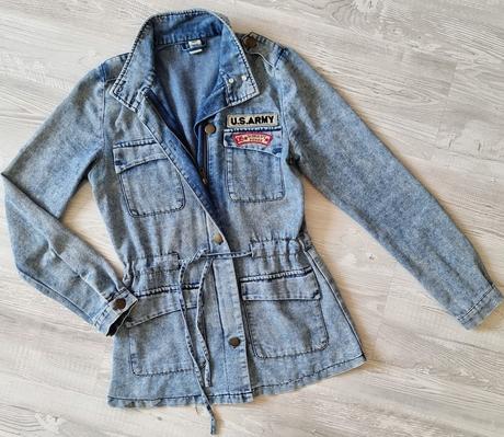 Army jeansova košeľa, xs