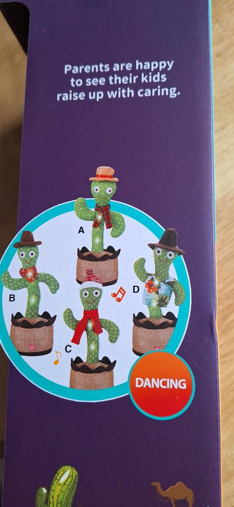 Kaktus spievajuci tancujuci, 