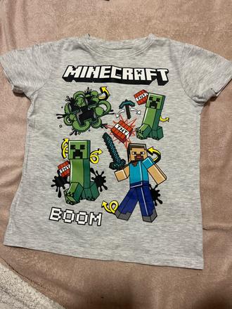 Tričko minecraft, f&f,140