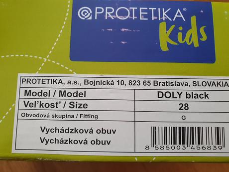 Prechidne topanky protetika doly black, 28, protetika,28