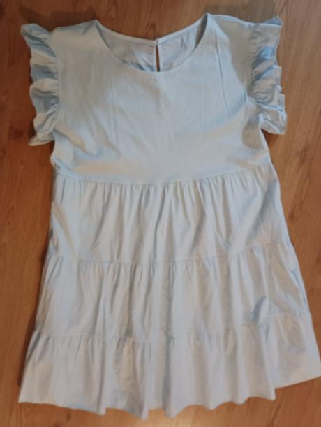 Šaty 2ks (čierne,bledomodré), 