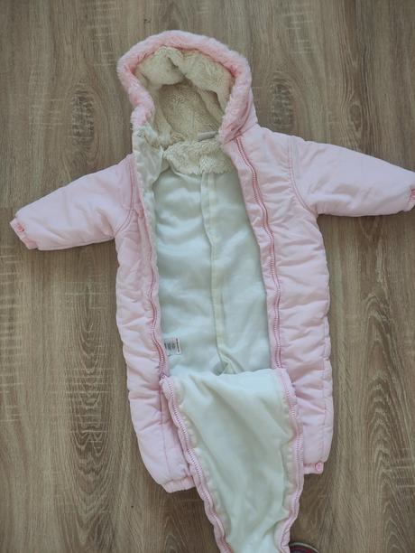 Zimna kombinéza pre dievčatko, ladybird,80