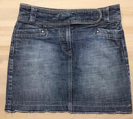 Rifľová sukňa next veľ. 38, next,38