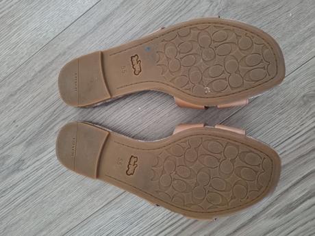 Šľapky coach essie natural, 35