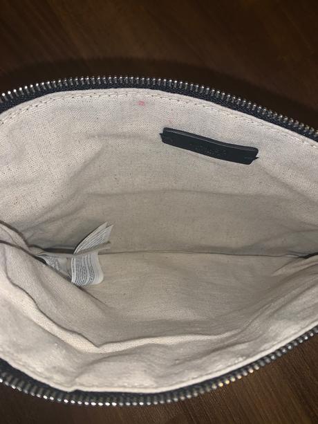 Clutch brusena koza zvieraci vzor, mango