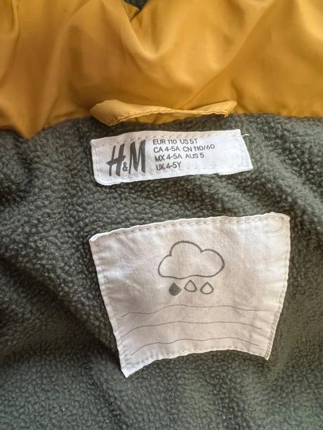 Zimná bunda, h&m,110