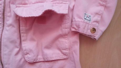 Štýlová kabátiková bundička, h&m,140