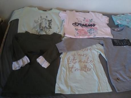 Mega balík oblečenia 134-164väčšina  nad veľ.146, 