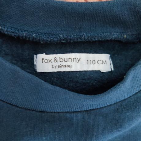 Mikina zateplená, fox & bunny,104
