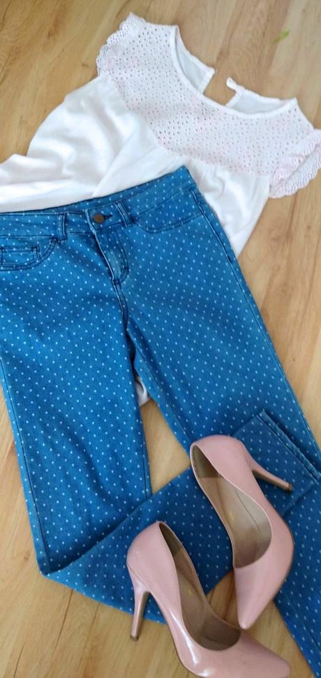 Bodkované rifličky - zn. tezenis - veľ. s, tezenis,s