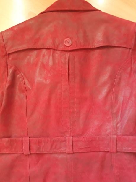 Kožený kabát značka k cero, xl